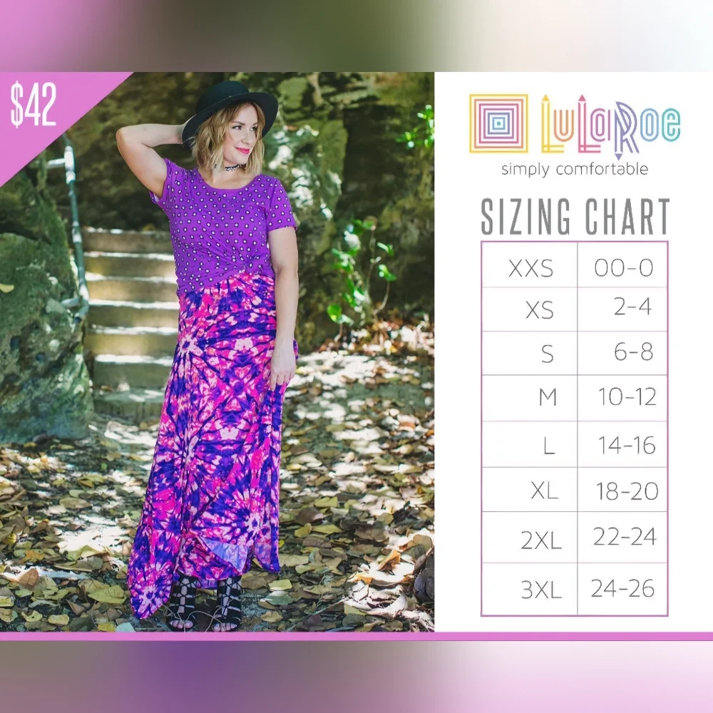 Lularoe maxi skirt - Picture 7 of 8